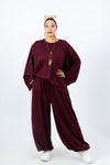 Elan Suit — Two-Piece Velvety Set