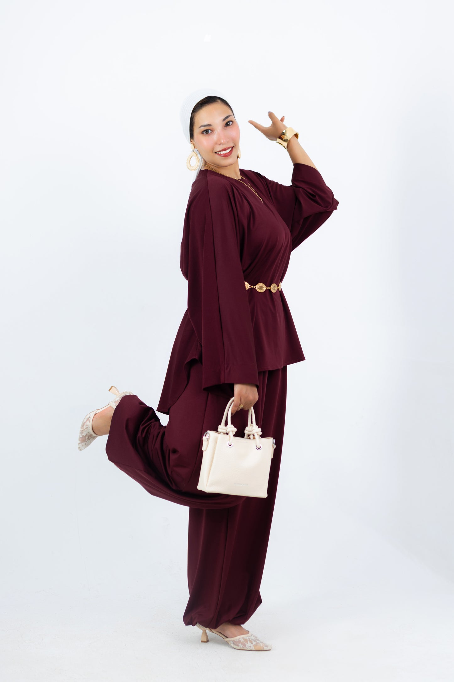 Elan Suit — Two-Piece Velvety Set