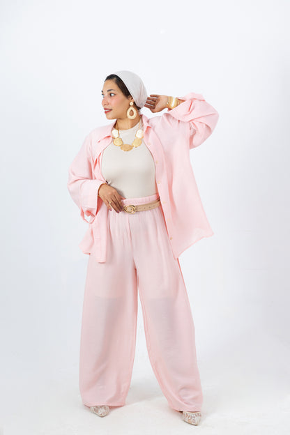 Rozitta Pants — Treated Linen Pants