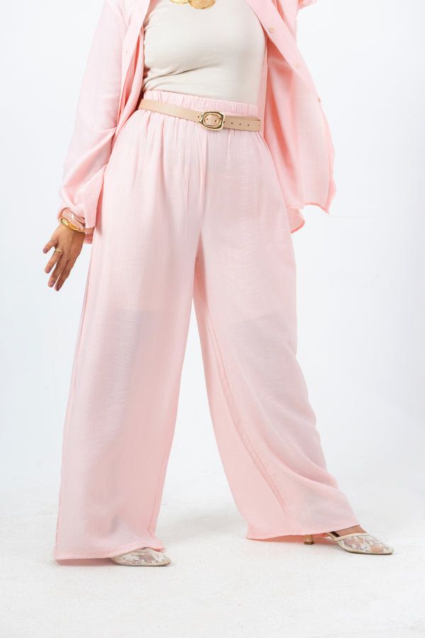 Rozitta Pants — Treated Linen Pants