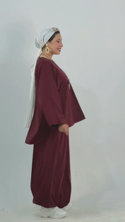 Elan Suit — Two-Piece Velvety Set